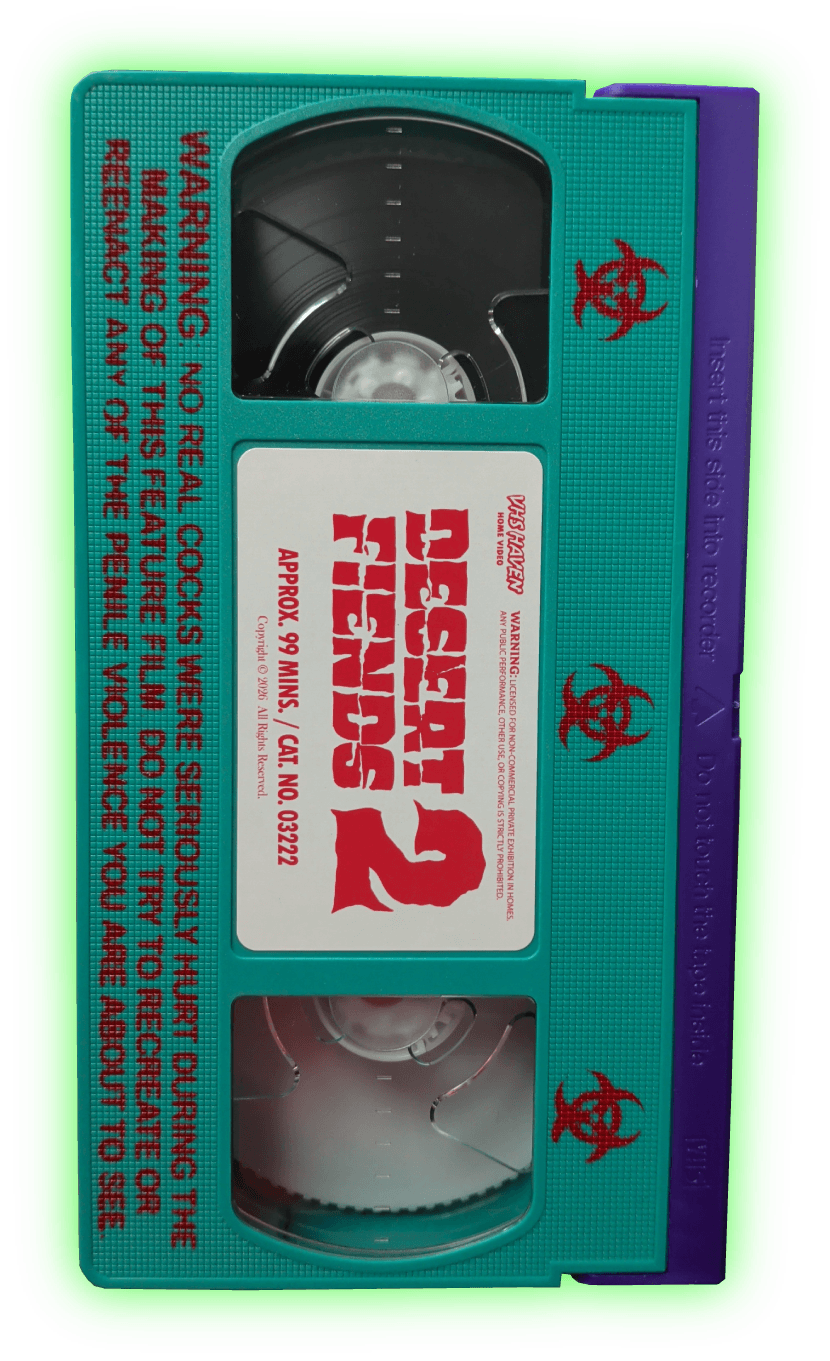 Pre-Order Desert Fiends 2 VHS
