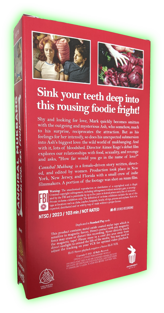 Pre-Order Cannibal Mukbang VHS